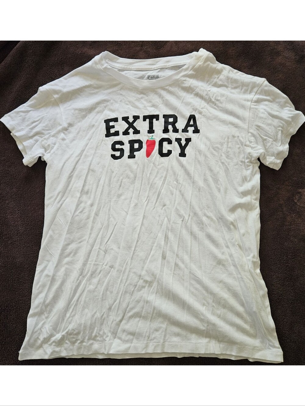 Victoria's Secret PINK Extra Spicy Loose Fit Shirt XS - New